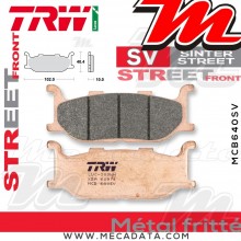 Plaquettes de frein Avant ~ Yamaha XJ 900 S Diversion 4KM 1995-2003 ~ TRW Lucas MCB 640 SV