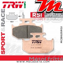 Plaquettes de frein Arrière ~ Yamaha YZ 400 F CH01 1998 ~ TRW Lucas MCB 625 RSI 