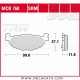 Plaquettes de frein Arrière ~ Yamaha YP 400 Majesty SH02 2004 ~ TRW Lucas MCB 768 SRM 