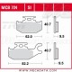Plaquettes de frein Arrière ~ Yamaha YFM 400 Big Bear 4SH 2005-2006 ~ TRW Lucas MCB 724 SI 