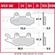 Plaquettes de frein Avant ~ Yamaha WR 250 4JW 1994-1997 ~ TRW Lucas MCB 582 RSI 