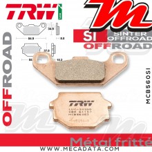 Plaquettes de frein Arrière ~ Yamaha TDR 125 1991-1992 ~ TRW Lucas MCB 560 SI