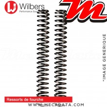 Ressorts de Fourche ~ Yamaha SR 500 - 1978-1998 - (2 J 4 / 48 T) ~ Wilbers Progressifs 