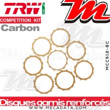 Disques d'embrayage garnis renforcés Compétition ~ KTM 690 Enduro 2008-2015 ~ TRW Lucas MCC 512-8C 