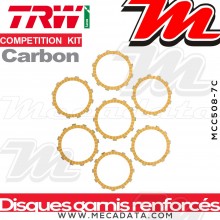 Disques d'embrayage garnis renforcés Compétition ~ KTM XC 450 2008-2009 ~ TRW Lucas MCC 508-7C 