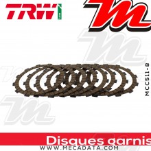 Disques d'embrayage garnis ~ KTM SX-F 250 2 T 2013-2015 ~ TRW Lucas MCC 511-8 