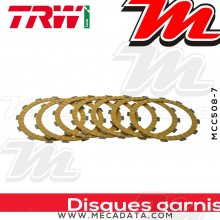 Disques d'embrayage garnis ~ KTM SX-F 250 2016+ ~ TRW Lucas MCC 508-7 