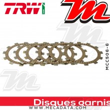 Disques d'embrayage garnis ~ KTM SX 50 Adventure 1998+ ~ TRW Lucas MCC 506-6 