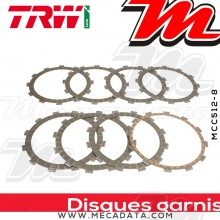 Disques d'embrayage garnis ~ KTM 690 Duke 2016+ ~ TRW Lucas MCC512-8 