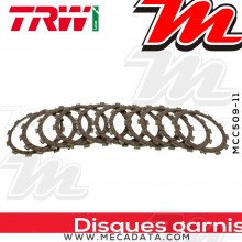 Disques d'embrayage garnis ~ KTM 950 Supermoto 2005-2007 ~ TRW Lucas MCC 509-11 