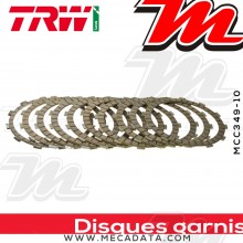 Disques d'embrayage garnis ~ KTM 1190 RC8 2008-2014 ~ TRW Lucas MCC 349-10 