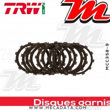 Disques d'embrayage garnis ~ MV Agusta 800 F3 2014+ ~ TRW Lucas MCC 358-9 