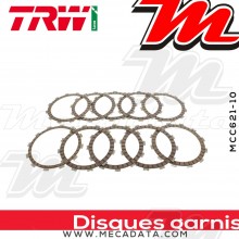 Disques d'embrayage garnis ~ MV Agusta 989 Brutale 2009-2010 ~ TRW Lucas MCC 621-10 