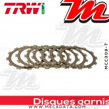 Disques d'embrayage garnis ~ Suzuki GSX 400 E, L, S GS40X 1980-1981 ~ TRW Lucas MCC 309-7 