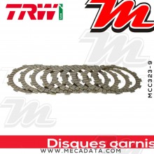 Disques d'embrayage garnis ~ Suzuki GSXR 400 1987-1995 ~ TRW Lucas MCC 323-9 