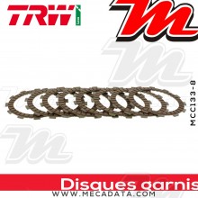 Disques d'embrayage garnis ~ KTM EXC 250 4 T 2008+ ~ TRW Lucas MCC 133-8 