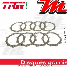 Disques d'embrayage garnis ~ KTM SX-F 250 4 T 2007-2012 ~ TRW Lucas MCC 157-8 