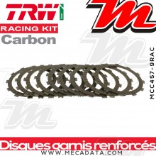 Disques d'embrayage garnis renforcés Racing ~ Yamaha MT-09 850 2014+ ~ TRW Lucas MCC 457-9RAC 