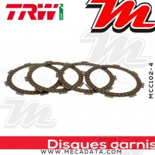 Disques d'embrayage garnis ~ Honda NSR 75 1992-2000 ~ TRW Lucas MCC 102-4 