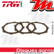 Disques d'embrayage garnis ~ Honda NSR 50 S AC08 1989-2000 ~ TRW Lucas MCC 100-3 