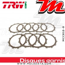 Disques d'embrayage garnis ~ BMW F 800 800 GS E8ST 2008-2012 ~ TRW Lucas MCC 612-9 