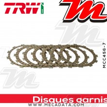 Disques d'embrayage garnis ~ Aprilia 650 Pegaso Factory VD 2007-2010 ~ TRW Lucas MCC 456-7 