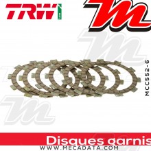 Disques d'embrayage garnis ~ Aprilia RS 125 Replica Extrema SF 2003-2014 ~ TRW Lucas MCC 552-6 