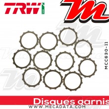 Disques d'embrayage garnis ~ Benelli TNT 899 Sport 2007-2015 ~ TRW Lucas MCC 630-11 