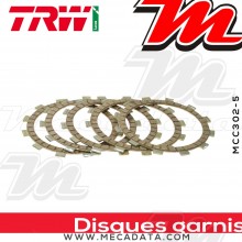 Disques d'embrayage garnis ~ Hyosung XRX 125 SM 2007-2008 ~ TRW Lucas MCC 302-5 