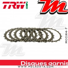 Disques d'embrayage garnis ~ Honda CBR 500 R PC44 2013+ ~ TRW Lucas MCC 164-7 