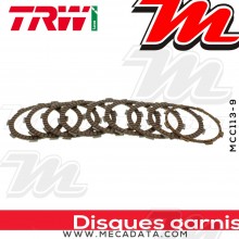Disques d'embrayage garnis ~ Honda VFR 400 NC24 1987-1988 ~ TRW Lucas MCC 113-9 
