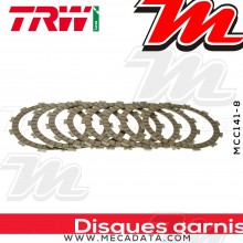 Disques d'embrayage garnis ~ Honda XL 1000 Varadero SD02 2003-2011 ~ TRW Lucas MCC 141-8 