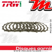 Disques d'embrayage garnis ~ Kawasaki VN 1700 2009-2015 ~ TRW Lucas MCC 233-10 