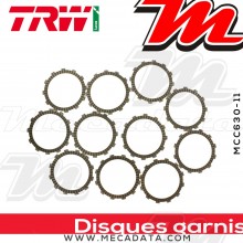 Disques d'embrayage garnis ~ Benelli TNT 899 Century Racer 2011-2012 ~ TRW Lucas MCC 630-11 