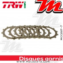 Disques d'embrayage garnis ~ Cagiva 125 Roadster 1994-2001 ~ TRW Lucas MCC 507-7 
