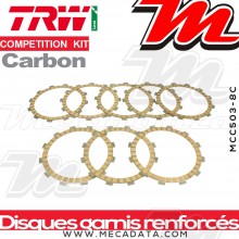 Disques d'embrayage garnis renforcés Compétition ~ KTM SX 620 1995-1999 ~ TRW Lucas MCC 503-8C 