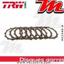 Disques d'embrayage garnis ~ Suzuki LT-Z 400 Quad Sport 2003-2004 ~ TRW Lucas MCC 445-8 