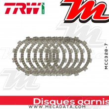 Disques d'embrayage garnis ~ Suzuki DR 350 S SK42B 1990-1994 ~ TRW Lucas MCC 328-7 