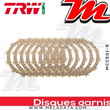 Disques d'embrayage garnis ~ KTM SX 380 1998-2002 ~ TRW Lucas MCC 501-9 