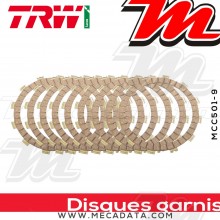 Disques d'embrayage garnis ~ KTM EXC 300 1996-2012 ~ TRW Lucas MCC 501-9 
