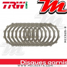 Disques d'embrayage garnis ~ TM EN 300 2001-2007 ~ TRW Lucas MCC 525-9 