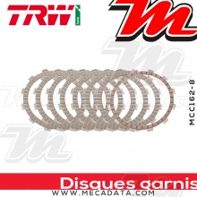 Disques d'embrayage garnis ~ Honda TRX 450 R 2004-2008 ~ TRW Lucas MCC 162-8 