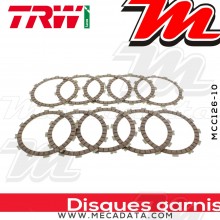 Disques d'embrayage garnis ~ Honda XL 1000 Varadero SD01,SD02 1999-2002 ~ TRW Lucas MCC 126-10 