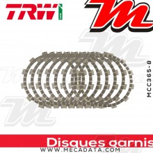 Disques d'embrayage garnis ~ Honda ST 1300 Pan European SC51 2002-2015 ~ TRW Lucas MCC 365-8 