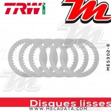 Disques d'embrayage lisses ~ Kawasaki KLR 250 KL250A 1980-1984 ~ TRW Lucas MES 302-6 