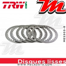 Disques d'embrayage lisses ~ Kawasaki ZL 600 Eliminator ZL600A 1985-1987 ~ TRW Lucas MES 303-6 