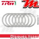 Disques d'embrayage lisses ~ Kawasaki KLR 650 KL650C 1995-2005 ~ TRW Lucas MES 303-7 