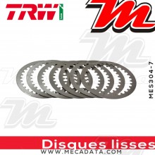 Disques d'embrayage lisses ~ Kawasaki W 650 EJ650A1 1999-2005 ~ TRW Lucas MES 304-7 