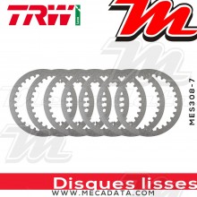 Disques d'embrayage lisses ~ Suzuki RM 250 RJ17A 1996 ~ TRW Lucas MES 308-7 