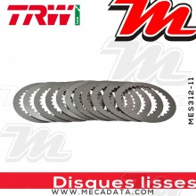 Disques d'embrayage lisses ~ Kawasaki ZX-12 1200 ZXT20A 2001-2003 ~ TRW Lucas MES 312-11 